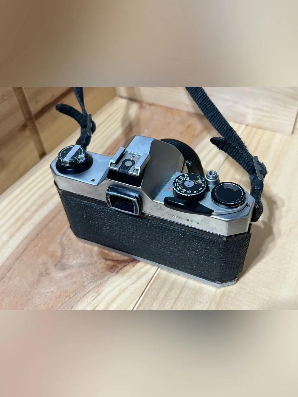 Pentax K1000 35mm SLR Film Camera with Vivitar 50mm Parts